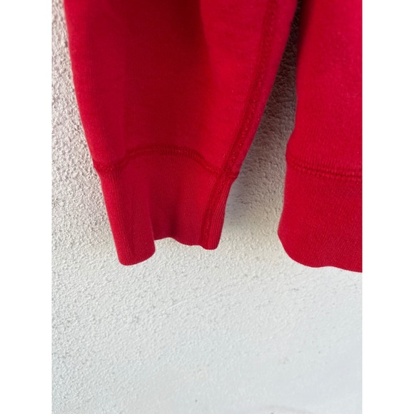 Supreme Red Arch Logo Water Droplet Hoodie Sweatshirt Mens Size M - Picture 4 of 11